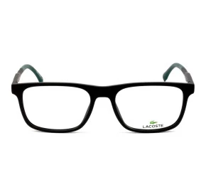 Lacoste L2875 Preto Fosco 001 55mm - Óculos de Grau 