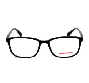 Prada Linea Rossa VPS04L Preto Fosco DG0-1O1 55mm - Óculos de grau