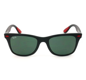 Ray Ban Ferrari RB4195-M Preto Fosco/G15 F602/71 52mm - Óculos de Sol 