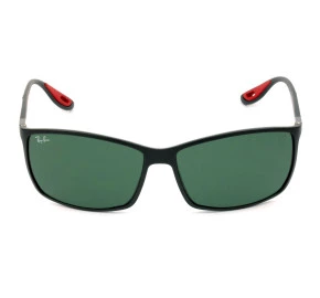 Ray Ban Lite Force Ferrari RB4179-M Preto Fosco/G15 F602/71 60mm - Óculos de Sol
