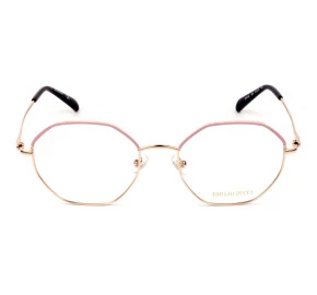 Emilio Pucci EP 5169 Rosa/Dourado 028 54mm - Óculos de Grau