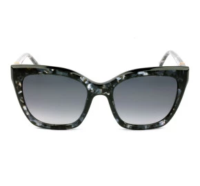 Carolina Herrera SHE869 Preto Mesclado/Cinza Degradê 0721 54mm - Óculos de Sol