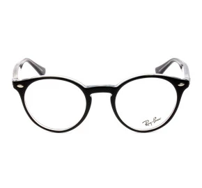 Ray Ban RB5376 - Preto/Transparente 2034 49mm - Óculos de Grau