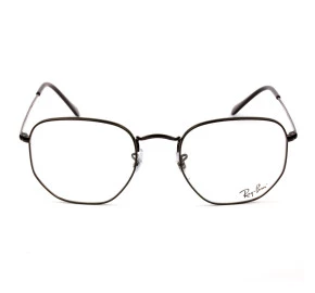 Ray Ban Hexagonal RB6448L Preto 2509 54mm - Óculos de Grau