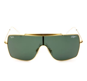 Ray Ban Wings II RB3697 Dourado/G15 905071 35mm - Óculos de Sol