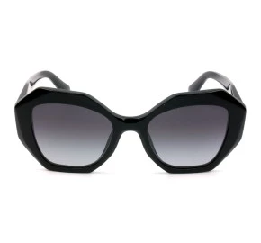Prada SPR16W Preto Brilho /Cinza Degradê 1AB-5D1 53mm - Óculos de Sol