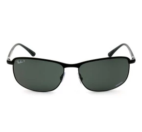 Ray Ban Chromance RB3671-CH Preto Polarizado 186/K8 60mm - Óculos de Sol