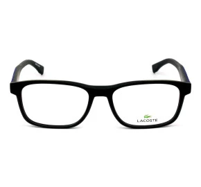 Lacoste L2842 Preto Fosco 001 55mm - Óculos de Grau