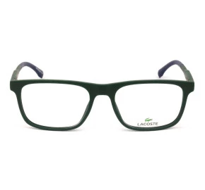 Lacoste L2875 Verde Fosco 315 55mm - Óculos de Grau 