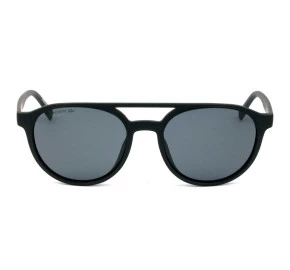 Lacoste L881S - Preto Fosco/Cinza 001 52mm - Óculos de Sol