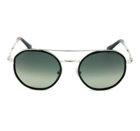 Persol 2456-S Prata Brilho/Cinza Degradê 518/71 53mm - Óculos de Sol