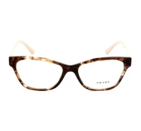 Prada VPR03W Turtle/Nude 07R-1O1 53mm - Óculos de Grau