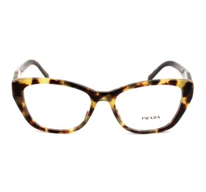 Prada VPR19W Preto/Turtle 7S0-1O1 53mm - Óculos de Grau