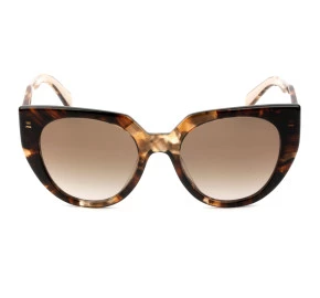 Prada SPR14W Turtle/Nude /Marrom Degradê 01R-0A6 52mm - Óculos de Sol