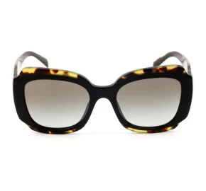 Prada SPR16Y Preto Brilho/Turtle /Cinza Degradê 01M-0A71 52mm - Óculos de Sol