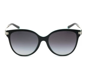 Tiffany & Co. TF4193-B Preto Brilho/Cinza Degradê 8055/3C 55mm - Óculos de Sol