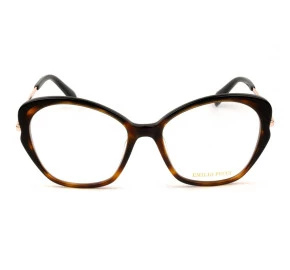 Emilio Pucci EP 5200 Turtle 056 54mm - Óculos de Grau
