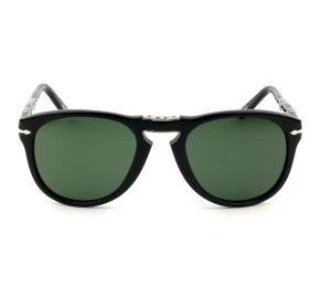 Persol Folding 714 Preto Dobrável 95/31 54mm - Óculos de Sol