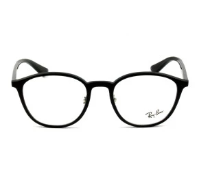 Ray Ban RB7156L Preto Fosco 5841 53mm - Óculos de Grau