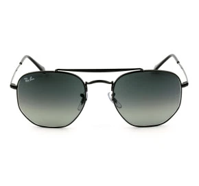 Ray Ban The Marshal RB3648L Preto/Cinza 002/71 54mm - Óculos de Sol