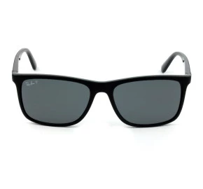 Ray Ban RB4373L Preto Fosco/Cinza Polarizado 606981 58mm - Óculos de Sol