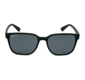 Ray Ban RB4339L Preto Fosco/Cinza Polarizado 601S81 56mm - Óculos de Sol