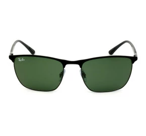 Ray Ban  RB3686 Preto Brilho/G-15 186/31 57mm - Óculos de Sol