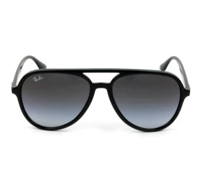 Ray Ban RB4376 Preto Brilho/Cinza Degradê 601/8G 57mm - Óculos de Sol