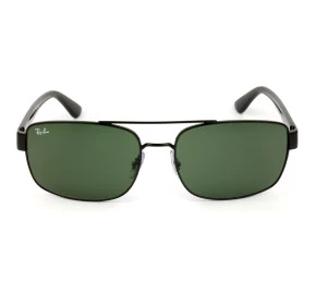 Ray Ban RB3687 Preto Brilho/G-15 002/31 61mm - Óculos de Sol
