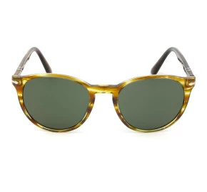 Persol 3152-S Marrom Listrado/Verde 1157/31 52mm - Óculos de Sol