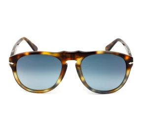 Persol 649 Turtle/Azul Degradê 1158/Q8 54mm - Óculos de Sol