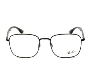 Óculos de Grau Ray Ban RB6469 Preto Brilho 2509 52mm 