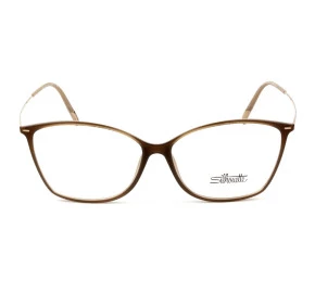 Óculos Silhouette SPX 1607- Marrom Translucido 75 6230 58mm 