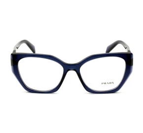 Óculos Prada VPR18W Azul Marinho Translucido 08Q-1O1 54mm 