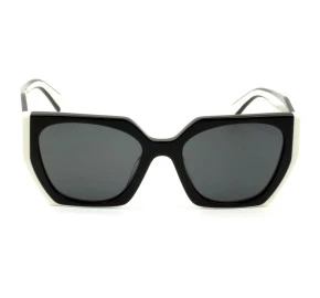 Óculos Prada SPR15W Preto/Branco 09Q-5S0 54mm