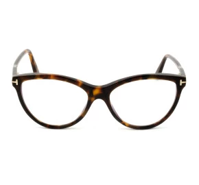 Óculos Tom Ford Clip-On TF5772-B Turtle Brilho/Marrom Degradê 052 65mm 