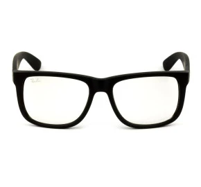Óculos Ray Ban Justin RB4165 Preto Fosco/Clear 622/5X 54 mm 