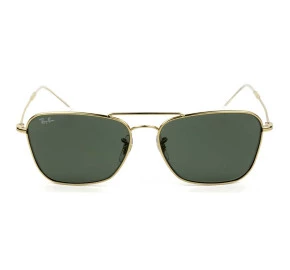 Óculos Ray Ban Caravan Reverse Dourado G15 RB R0102S RBR0102S 001/VR 58 mm