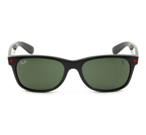 Óculos Ray Ban Ferrari New Wayfarer Preto Brilho/G-15 RB2132-M F60131 55mm