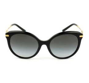 Óculos Tiffany & Co.TF4189-B Preto Brilho/Cinza Degradê 8344/3C 55mm
