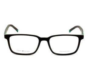 Óculos Tommy Hilfiger Preto Fosco Verde TH1786 3Ol 54mm 