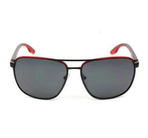 Óculos Prada Linea Rossa SPS50Y Preto Cinza Polarizado 19G-02G 62mm
