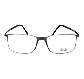 Óculos Silhouette Masculino Cinza Titanium SPX 2902 40 6051 55