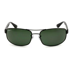 Ray Ban RB3445 Preto/G15 Polarizado 002/58 64mm - Óculos de Sol