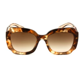 Óculos Prada SPR16Y Havana Marrom Degradê 01R-0a6 52mm 