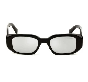 Óculos Prada 17W Preto Brilho Cinza Espelhado 1AB-2B0 49mm