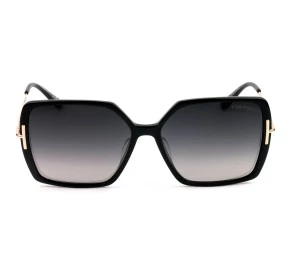 Óculos Tom Ford Feminino Joanna Preto Cinza TF1039 01B 59mm