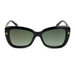 Óculos Tom Ford Feminino Maeve Turtle Marrom TF1008 01B 55mm