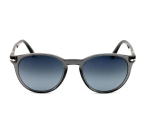 Óculos Persol 3152-S Cinza Translucido Azul Polarizado 1196/S3 52mm