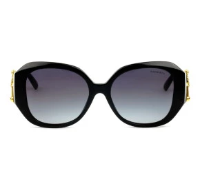 Óculos Tiffany & Co.TF4207-B Preto Brilho Cinza Degradê 8001/3C 55mm